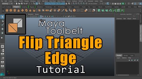 The Maya Toolbelt Flip Triangle Edge Maya 2024 YouTube