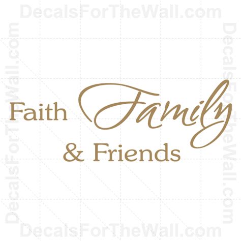 Faith Family Friends Quotes. QuotesGram