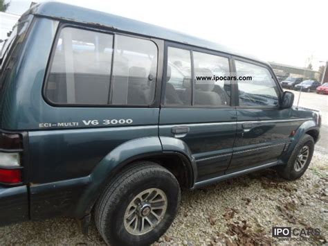 Mitsubishi Pajero 3000 V6 Picture 12 Reviews News Specs Buy Car