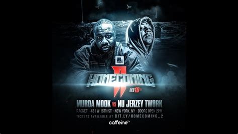 Murda Mook Vs Nu Jerzey Twork On Homecoming This Battle Trash YouTube