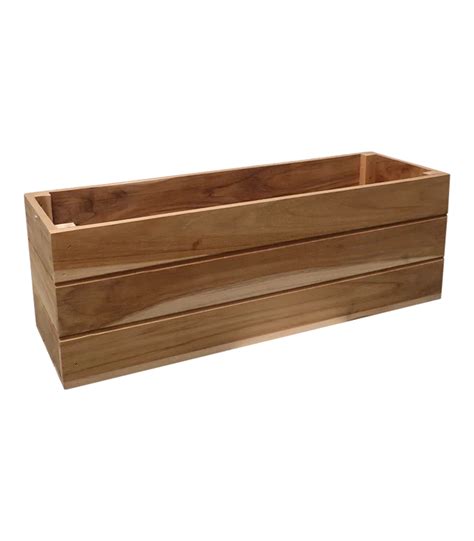 Wood Planter Chelsea Garden Center Wood Planters Teak Window Box