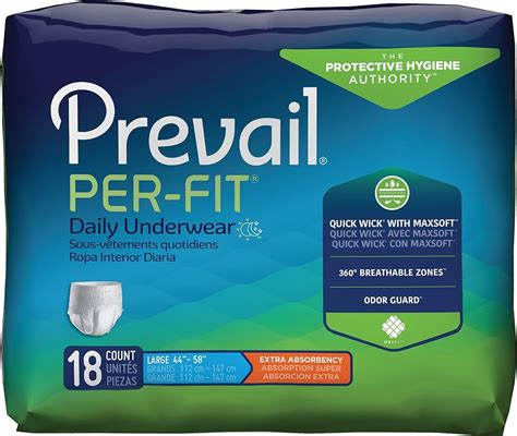 Nwt Prevail 28 Daily Underwear Incontinent Pull Up Two Sets 28 Pieces