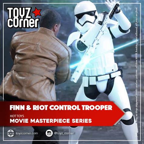 Jual Hot Toys Mms 346 Finn And First Order Riot Control Stormtrooper Set