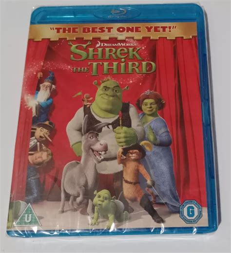 SHREK SHREK 2 Shrek The Third Shrek The Halls DVDs Lot Of 4 8