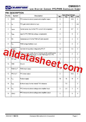 Cm Datasheet Pdf List Of Unclassifed Manufacturers