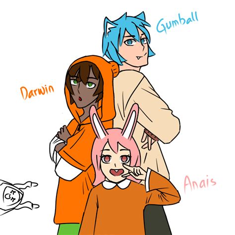 The Amazing World Of Gumball Anime Version