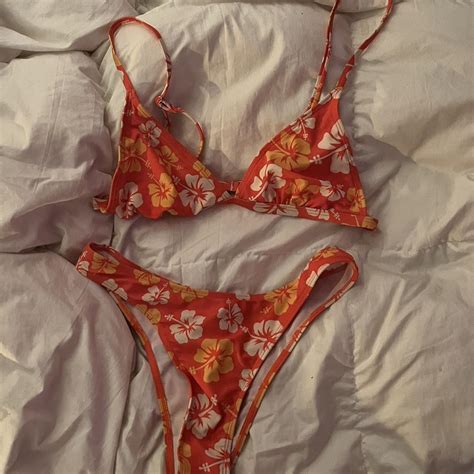 Multi Colored Bikini Set Depop