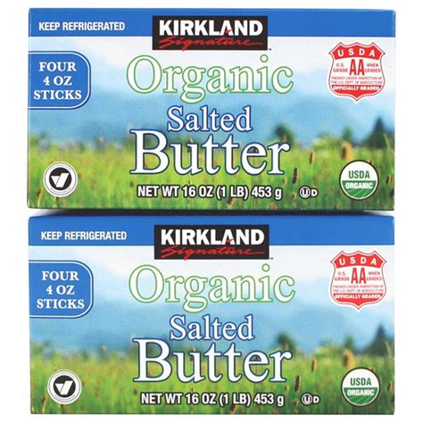 Kirkland Signature Unsalted Butter X Oz Costco Food Database