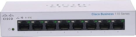 Cisco Business CBS110 8T D Conmutador No Administrado GE De 8 Puertos