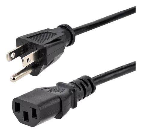 Cable De Corriente Gio Para Pc Monitor Fuente De Poder 5mts Envío gratis