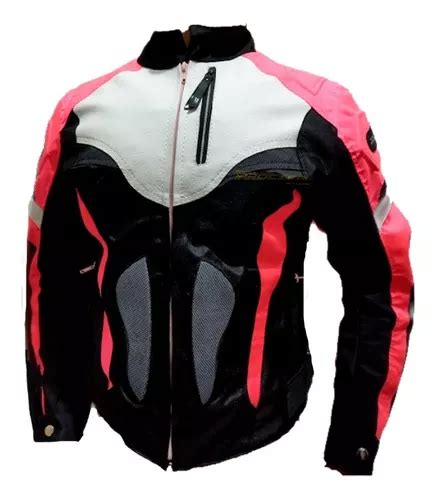 Chaqueta Proteccion Moto Mujer Antifricción Dama Fabricacion