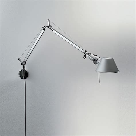 Tolomeo Micro Wall Light LED With Arm LED Aluminium By Artemide