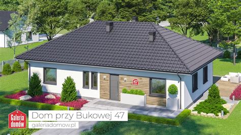 Projekt Domu Przy Bukowej Galeriadomow Pl Youtube