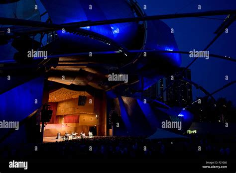 Jay Pritzker Music Pavilion Chicago Illinois Bandshell In Millennium