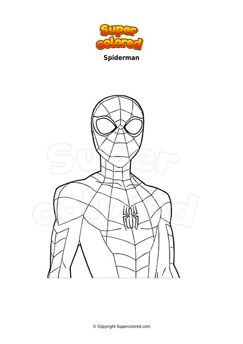 Disegni Da Colorare Spiderman Supercolored