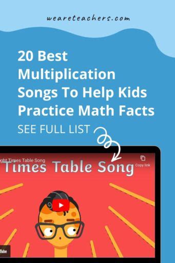 20 Best Multiplication Songs To Help Kids Practice Math Facts