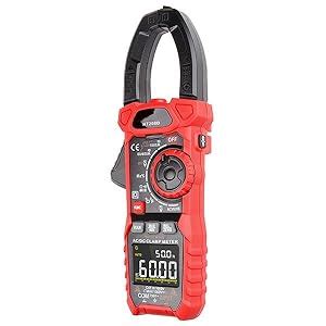 Ac Dc Digital Clamp Meter A True Rms Auto Range Professional