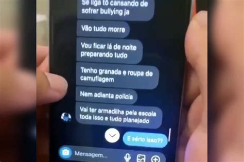 Viraliza suposto vídeo de conversa homem que ameaçou massacre em