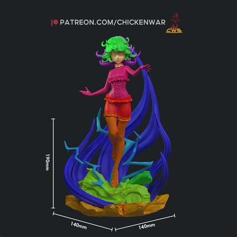 Tatsumaki Bikini One Punch Man D Pringting D File For D PrintingCults