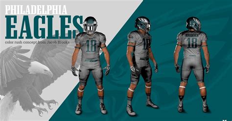 Official Philadelphia Eagles Colors 32 Nfl Color Palettes In Each