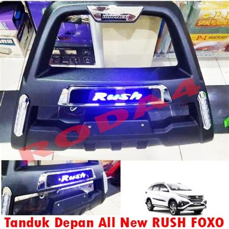 Jual Tanduk Depan All New Rush Front Bumper Depan Model Hummer Foxco Di