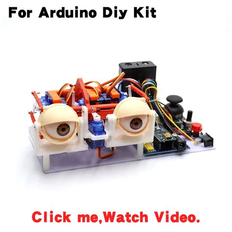 Kit De Ojos Animatr Nicos Para Arduino Robot Bi Nico Sg Servo Control