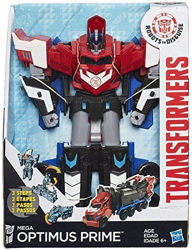 Transformers Robots In Disguise Mega Optimus Prime Action Figure Artofit