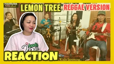 Lemon Tree Cover Reggae Version Franz Rhythm Pinaindak Nyo Naman