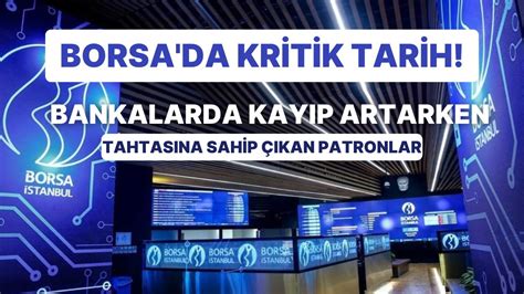 Banka Hisselerinde D Devam Ederken Uzmanlar N Borsa Tepkisi S R Yor