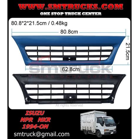 Isl94 132c Isuzu Npr Nkr Nhr Grille 99 Chrome