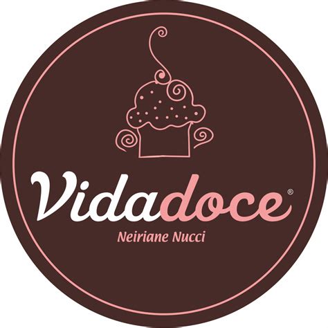 Ateliê Vida Doce Logotipo para doceria Etiquetas para doces