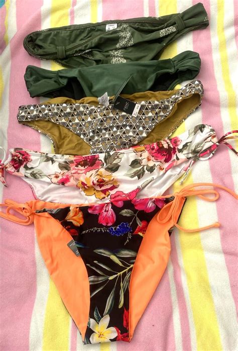 Bnwt Next Women S Bundle Of Pairs Of Bikini Bottoms Size Multi