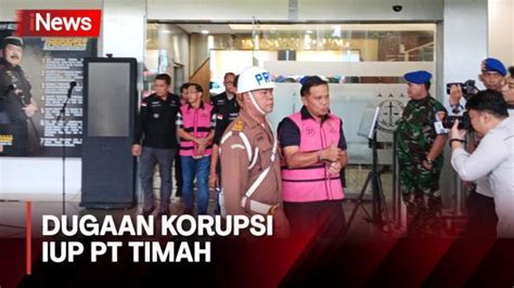 Kejagung Tetapkan Dua Tersangka Dugaan Korupsi Iup Pt Timah