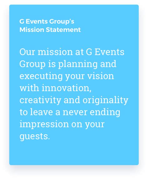 mission statement generator examples honeybook