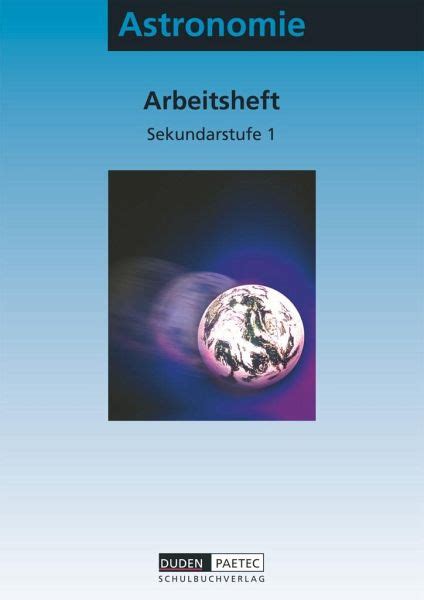 Astronomie Arbeitsheft Sekundarstufe I Arbeitsheft Von Lothar Meyer