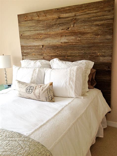 Barnwood Headboard Diy