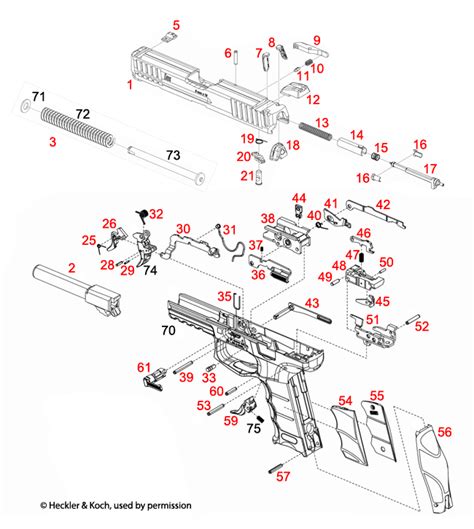 Hk Vp Schematics Gun Parts Home Brownells Australia