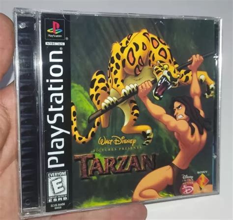 Disney Tarzan Playstation Patch Midia Prata Parcelamento Sem Juros