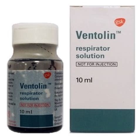 Ventolin Respirator Solution 10ml Gaia Pets