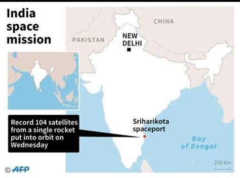 India puts record 104 satellites into orbit (Update)