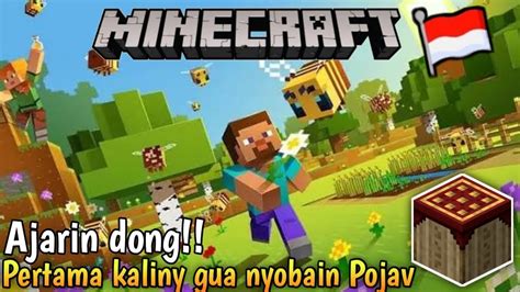 PERTAMA KALI GUA NYOBAIN GAME MINECRAFT JAVA DI ANDROID POJAVLAUNCHER