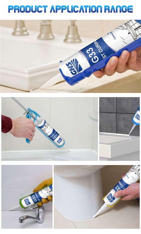 Cheap Price China Eco-Friendly Kitchen Bathroom Silicone Sealant Manufacturers & Suppliers - GNS