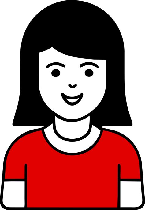 Niña Mujer Adolescente Gráficos Vectoriales Gratis En Pixabay Pixabay