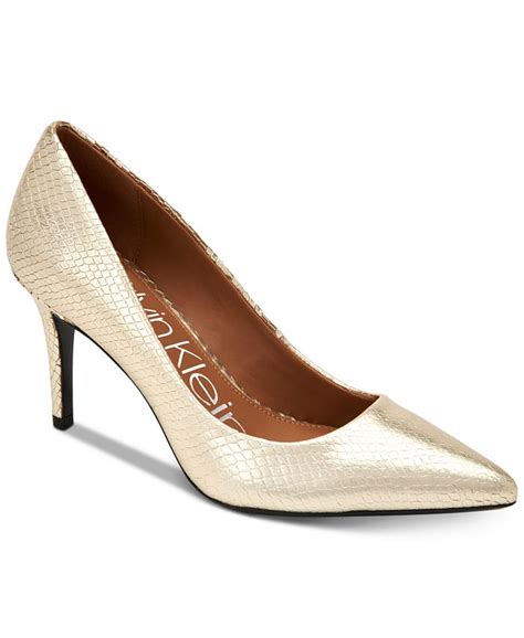 Calvin Klein Womens Gayle Pointed Toe Pumps Macys