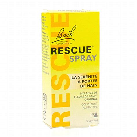 Les Fleurs De Bach Rescue Spray S R Nit Ml Parapharmacie Prado Mermoz