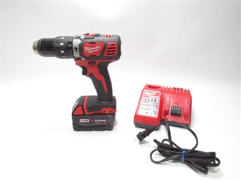 Milwaukee 2607 20 M18 18 Volt Lithium Ion Cordless 1 2 In Hammer Drill