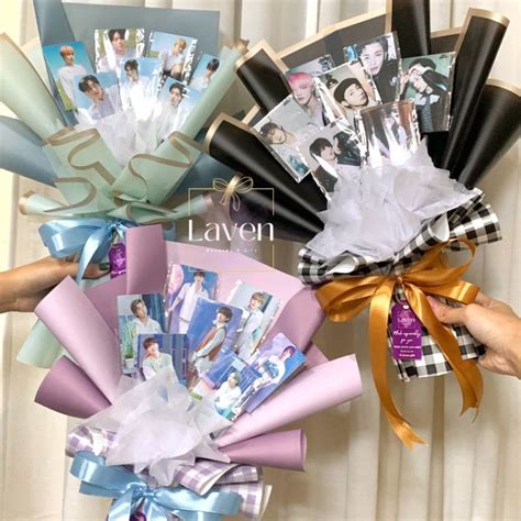 Jual Buket Photocard Kpop Kpop Photocard Bouquet Buket Custom Kpop