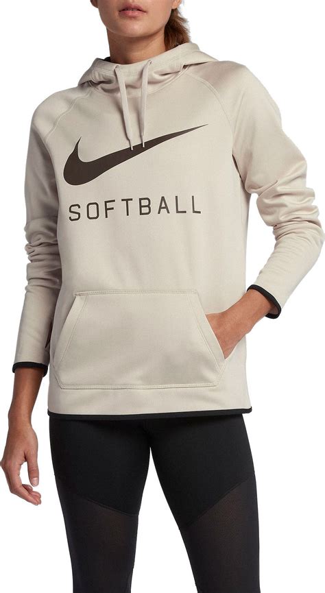 Nike Women S Softball Pullover Hoodie Size Medium Dark Grey Heather In 2020 Nike Outfits