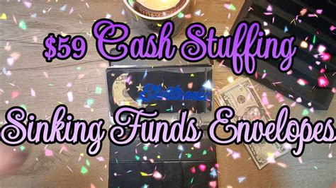 Sinking Funds Cash Stuffing Week 2 May 12th Paycheck Bcl