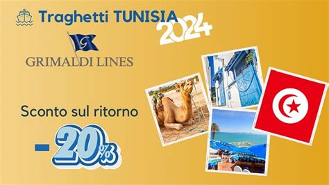 Grimaldi Lines Traghetti Tunisia Sconto Del Sul Ritorno